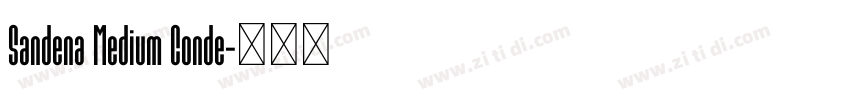 Sandena Medium Conde字体转换 Sandena Medium Conde字体转换